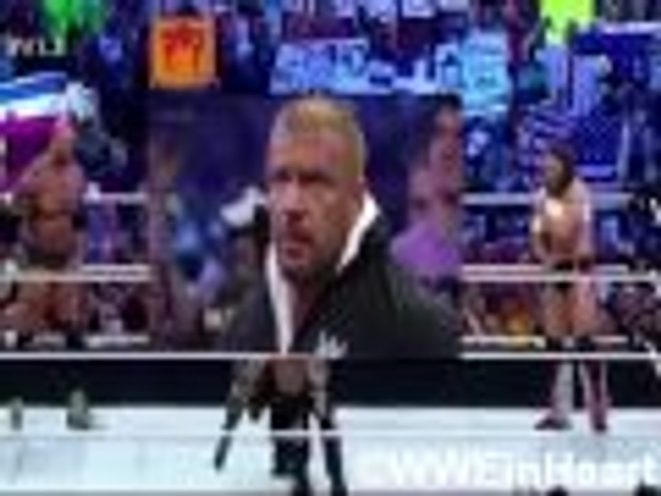 WWE Wrestlemania 30 - Daniel Bryan Vs Batista Vs Randy Orton Full Match