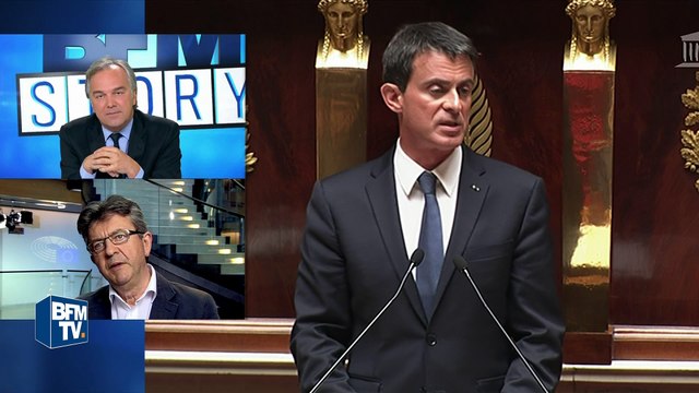 Jean-Luc Mélenchon appelle les députés socialistes à prendre leur responsabilité