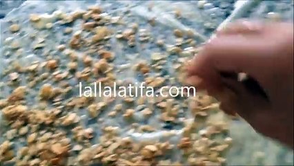 gâteau au miel et aux amandes