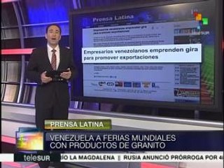 Venezuela promueve en el mundo sus productos de granito