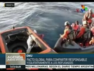 ONU propone pacto para compartir responsabilidades sobre refugiados