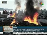 Chile: pescadores de Chiloé extienden sus protestas a Santiago