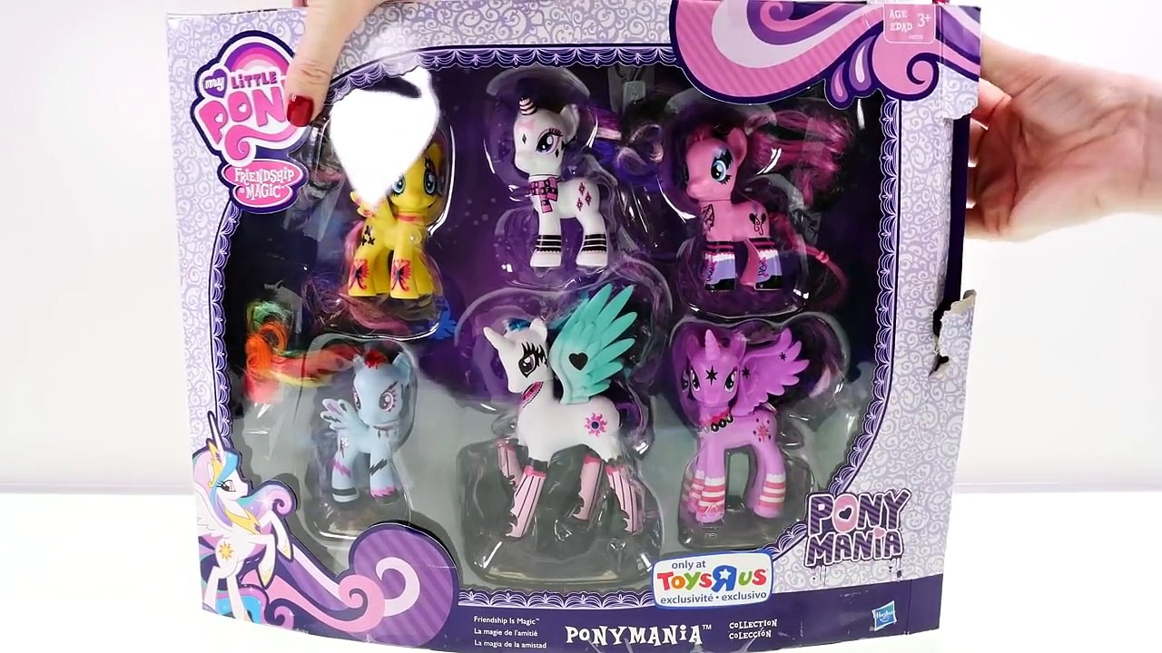 Ponymania My Little Pony turn Frozen - Disney Elsa Play Doh Stop Motion Toys