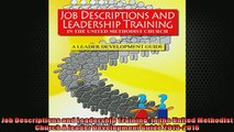 FREE DOWNLOAD  Job Descriptions and Leadership Training In the United Methodist Church A leader  BOOK ONLINE