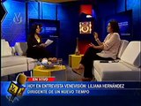Liliana Hernández cuestionó las declaraciones de Jorge Rodríguez sobre las firmas del revocatorio
