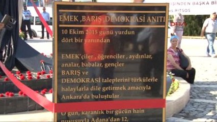 Adana 12 Adanalı İçin 'Barış Anıtı' Açıldı