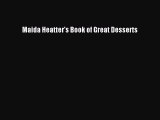 [Download PDF] Maida Heatter's Book of Great Desserts PDF Online