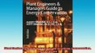 FREE EBOOK ONLINE  Plant Engineers and Managers Guide to Energy Conservation Tenth Edition Full EBook