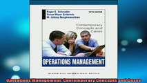 READ book  Operations Management Contemporary Concepts and Cases Full EBook