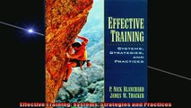 EBOOK ONLINE  Effective Training Systems Strategies and Practices  DOWNLOAD ONLINE