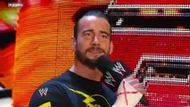 Raw 6/27/11 Ending- CM Punk Sings Frank Sinatra Chicago After His WWE Shoot Promo