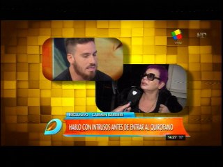 Carmen rompió el silencio