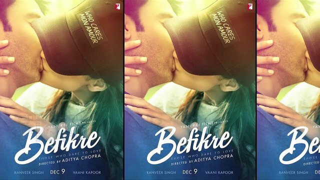 Ranveer Singh and Vaani Kapoor's Befikre poster out