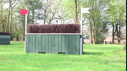 Badminton Horse Trials course walk 2015 with Piggy French