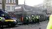 West Ham vs Manchester United: Kick-off delayed as United coach attacked by West Ham fans 10 05 2016
