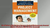 READ book  The McGrawHill 36Hour Course Project Management Second Edition McGrawHill 36Hour Online Free