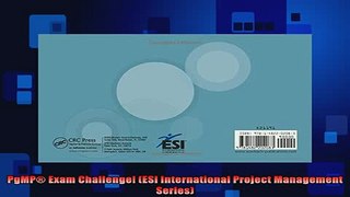 Downlaod Full PDF Free  PgMP Exam Challenge ESI International Project Management Series Free Online