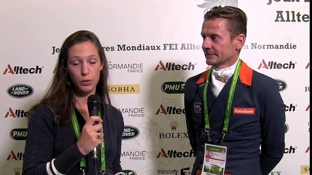 Edward Gal interview - Alltech FEI World Equestrian Games 2014