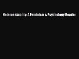 [PDF] Heterosexuality: A Feminism & Psychology Reader [Read] Online