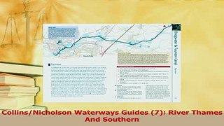 Read  CollinsNicholson Waterways Guides 7 River Thames And Southern Ebook Free