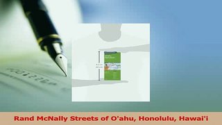 Download  Rand McNally Streets of Oahu Honolulu Hawaii Ebook Online