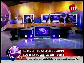 El divertido sketch de Campi sobre Fede Bal y Barbi Vélez