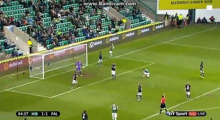 McGregor GOAL (2:1) Hibernian vs Falkirk (2016.05.10)