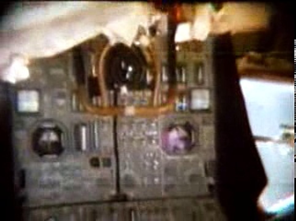 Apollo 11 astronaut Buzz Aldrin hard at work