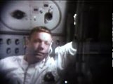 Commander Neil Armstrong thanks the people to built the various Apollo 11 spacecraft
