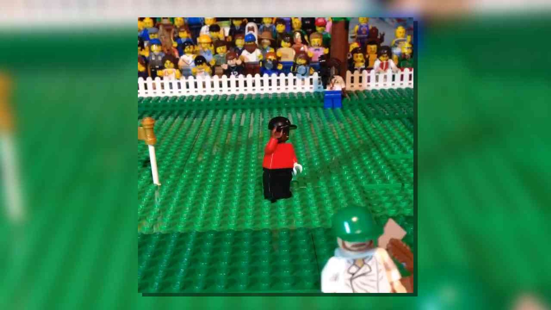 WATCH: Famous Tiger Woods Shot in Legos - video Dailymotion