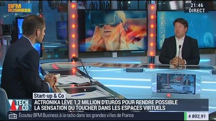 Start-up & Co: Actronika, la start-up qui rend possible le toucher dans un monde virtuel - 10/05