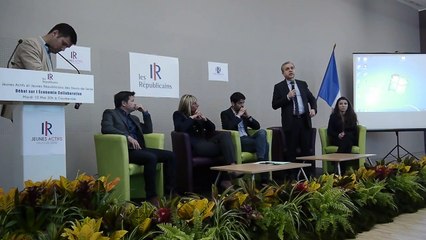JA JR LR - Soirée débat sur l'Economie Collaborative - intervention de  Roger Karoutchi