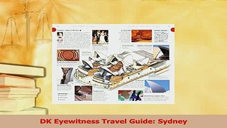 Read  DK Eyewitness Travel Guide Sydney Ebook Free