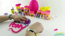 My Little Pony Unboxing Exclusive Collection Set Play-Doh MLP Logo Peppa Pig Surprise Eggs Part 7