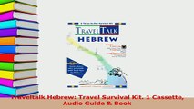 Read  Traveltalk Hebrew Travel Survival Kit 1 Cassette Audio Guide  Book Ebook Free