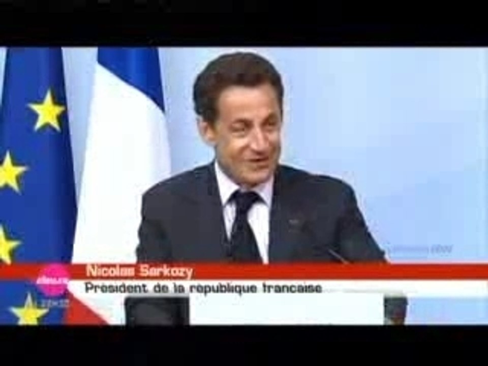 Sarkozy au G8...bourré