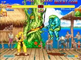 Super Street Fighter II Turbo Ken VS Blanka