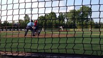 15u Patrick Kim strikes out the side in 10 pitches ft. Lucas Herbert (catcher)