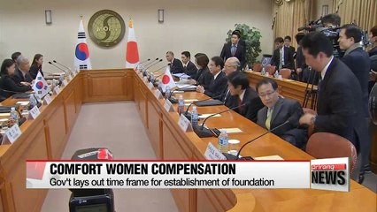 Foundation for comfort women likely to be established