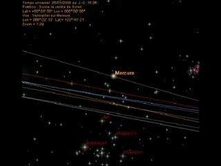 Orbite avec Mercure