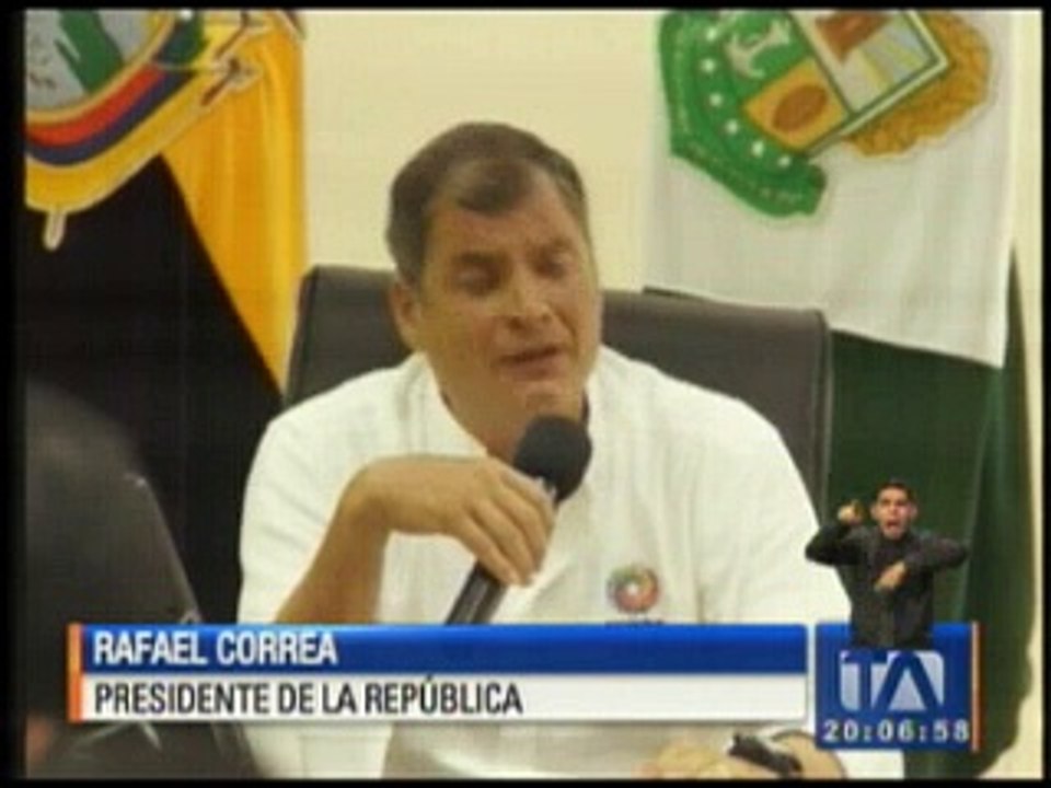 Rafael Correa expresa apoyo a investigaciones s...