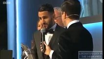 ●PFA Player of the Year Announcement Riyad Mahrez (Leicester City FC)●[24/04/2016]●