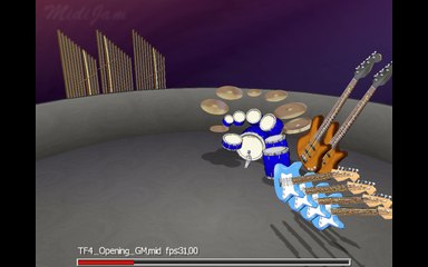 Thunder Force 4/Lightening Force Intro in MIDIJam!