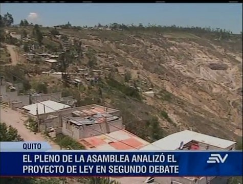 Segundo debate de Ley de Ordenamiento Territorial se centra en nueva Superintendencia