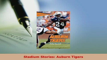 PDF  Stadium Stories Auburn Tigers  EBook