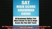 DOWNLOAD FREE Ebooks  SAT High Score Grammar Guide 2013  19 Grammar Rules You Must Know To Get A High Score Full Ebook Online Free