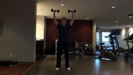 How To Dumbbell Shoulder Press