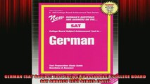 READ book  GERMAN SAT Subject Test Series Passbooks COLLEGE BOARD SAT SUBJECT TEST SERIES SAT Full EBook