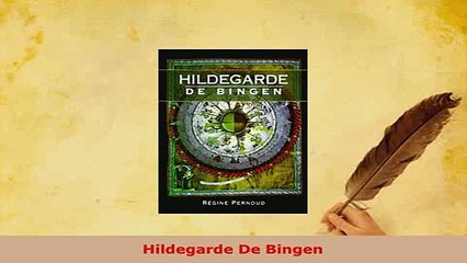 Download  Hildegarde De Bingen Free Books