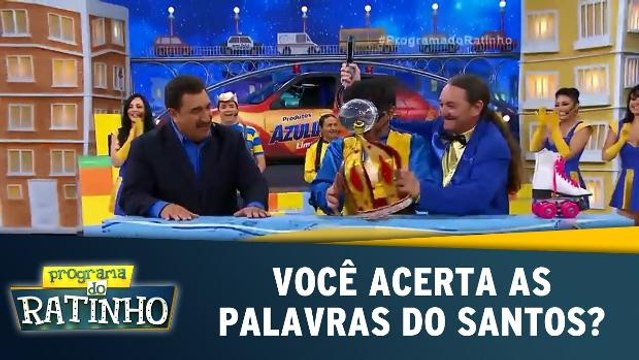 Você consegue adivinhar as palavras do Santos?